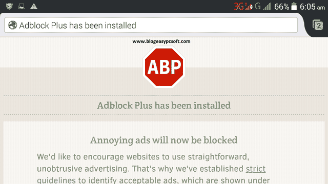 adblock plus android not working
