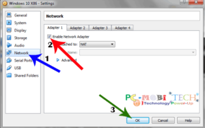 virtualbox network settings explained shared clipboard