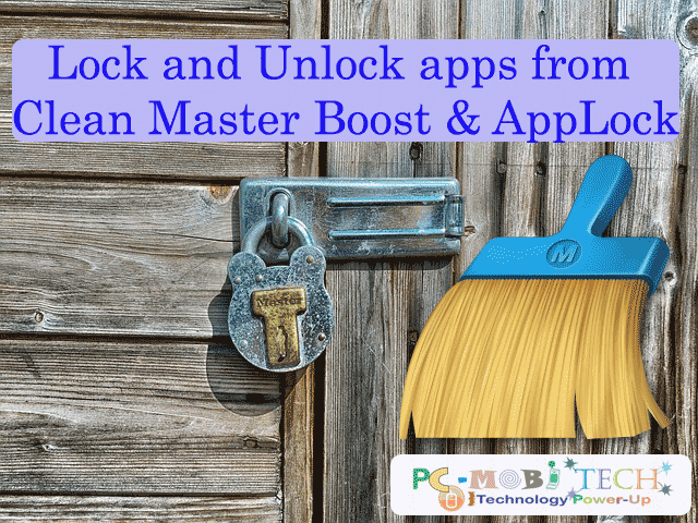 clean master boost & applock