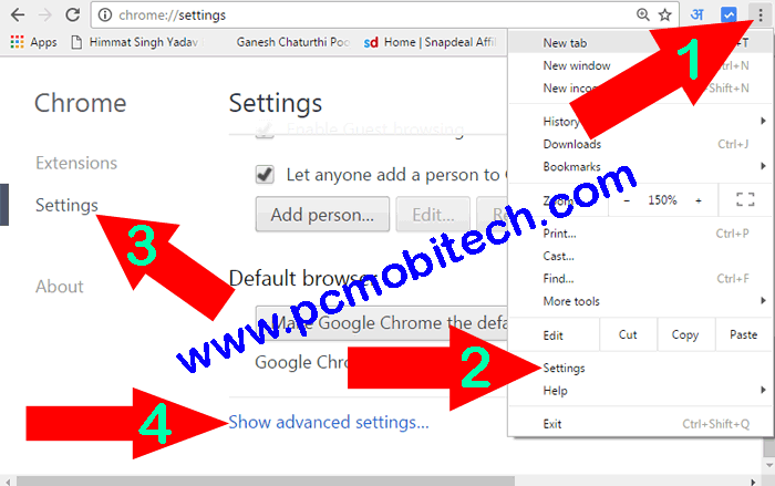 How To Disable Push Notifications Of A Website In Desktop Browser.