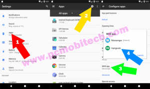 How to reset default apps on Android Oreo 8.0 & Nougat 7.1.1?