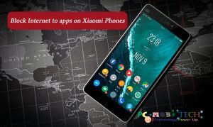 How to block internet to apps on Xiaomi Mi Redmi phones