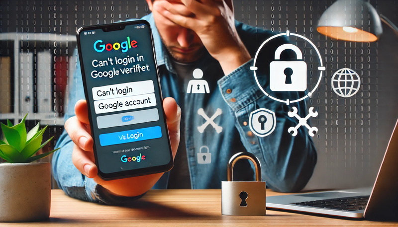Can't login and Verify Google Account on Existing Mobile
