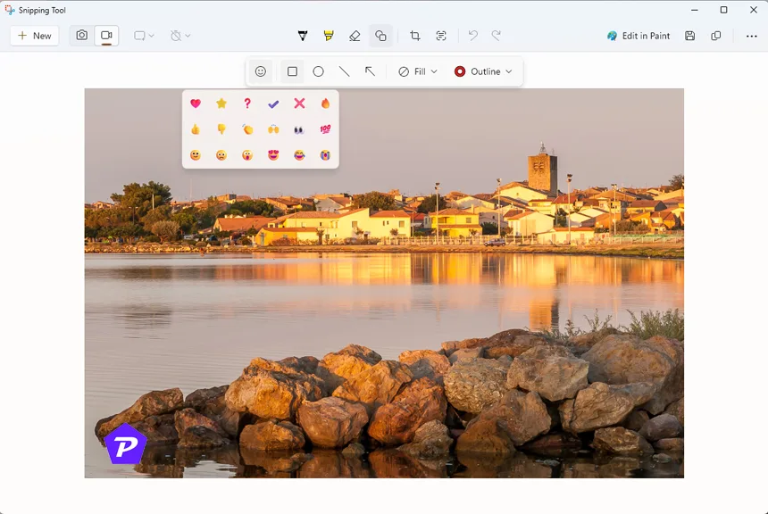 Annotate Screenshots With Shapes and Emojis