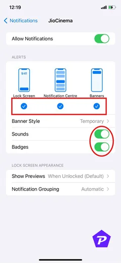 Customizing Notifications in iphone ios