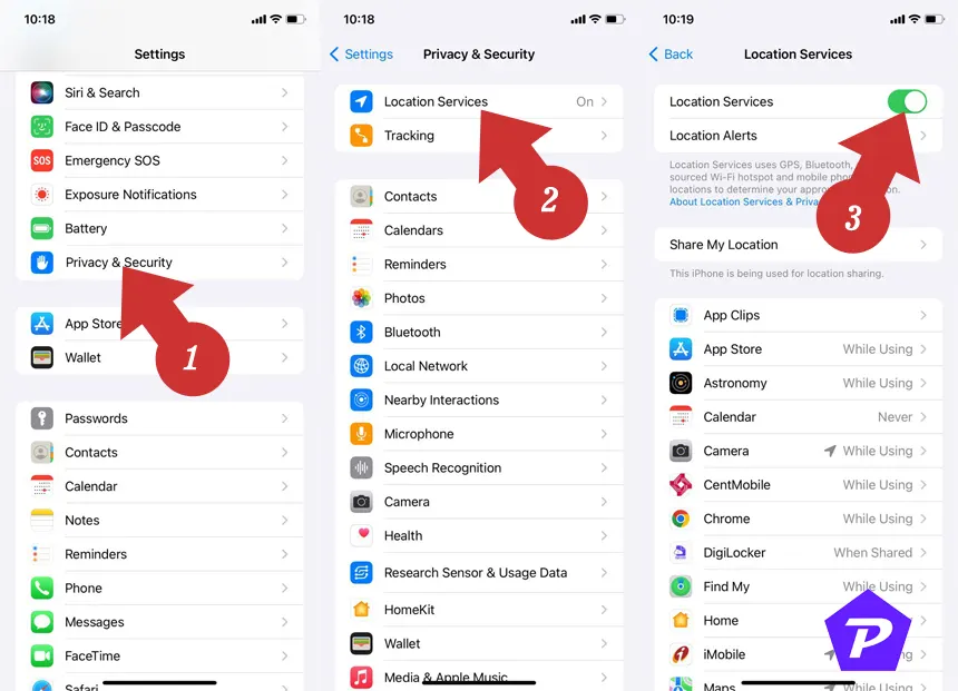 How to Disable Location Service on An iPhone