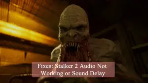 Fixes- Stalker 2 Audio Not Working or Sound Delay